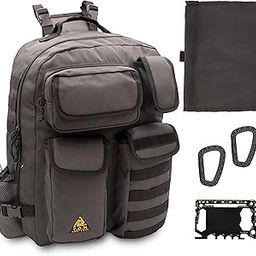 T.O.M HORIZONS Sling Diaper Bag for Dad; Single-handed Diaper Changing System. Changing Pad and much more included, Charcoal Grey, One Size, Diaper Bag for Dad-image-25