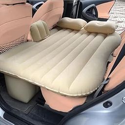 Inflatable Car Back Seat Travel Air Bed Mattress with Air Pump/Inflatable Car Bed Mattress for Camping, Travel, Hiking, Trip-28