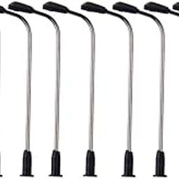 Loom Tree 10 x Model Street Lamp Lights Single Head for Model Layout Train Scenery-27
