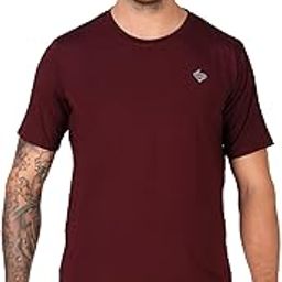 John Ally Premium Men's Stretchable Gym Sports Half Sleeve T-Shirt Flexible, Moisture-Wicking, and Stylish with Round Neck Design-image-30