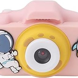 Children Camera, Facial Recognition Autofocus 20MP Camera 2in for Birthday Gifts (Pink)-27