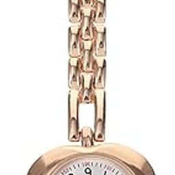 Heart Nurse Lapel Pin Watch Hanging Medical Doctor Pocket Watch Quartz Movement Nurses Watch for Graduation Mothers Day Gifts Rose Gold-image-86