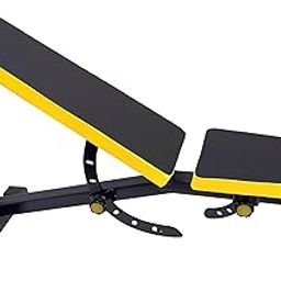 SAFELINE Gym Bench, Adjustable Heavy Duty Foldable Utility Weight Bench for Upright, Incline, Decline, and Flat Exercise, 200Kg Capacity-20