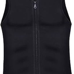 ™ Men Zipper Sauna Sweat Trainer Vest Neoprene Yoga Thermal Body Shaper XL | Womens Clothing | Intimates & Sleep | Shapewear-image-28