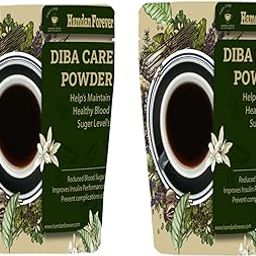 DIBA Care Herbal Powder for Diabetes Support – Natural Blood Sugar Control Supplement | Improves Insulin Sensitivity | Herbal Blend Tea by Hamdan Forever – 100g X 2-47