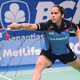 5x7 Inches Original Autographed Photo of Indian Badminton Player Saina Nehwal-image-85