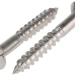 MINSALES Stainless Steel Wood Screw 25 mm * 6 mm, Pack of 100 pcs-image-59