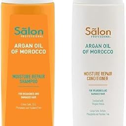 Modicare Salon Professional Argan Oil Of Morocco Moisture Repair Shampoo + Conditioner 200ml each + Hairpin Free (Set Of 3)-12