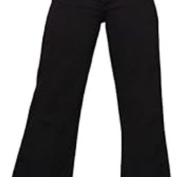 Women's Denim Wide Leg Jeans I Stretchable Full-Length High Waist Baggy Pants I Clean Solid Relaxed Fit Pant I Stylish & Trendy Look I for Office Party Home Girls & Women(CG-2) (34, Black)-image-22