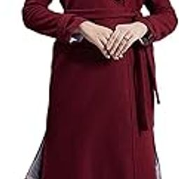 Maroon Wollen Overcoat-36