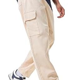 Men's Solid Regular Fit Cotton Blend Cargo Carpenter Casual Pants| Regular Fit Cargo Pants | Classic Style | Utility Pockets | All-Day Comfort-image-42