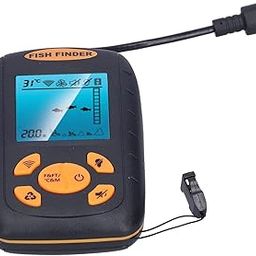 Fish Detector, Fish and Fish School Alarm Portable Fish Finder Backlight Mode Selectable Sensitivity for Outdoor Activity for Boat Fishing Sea Fishing-image-91