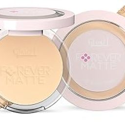 Glam21 Forever Matte Compact |HD Matte Finish| Evens Out Complexion | Hides Imperfections |Stays up to 12 hrs | Lightweight formula | Sweat Proof- Beige 9gm-7