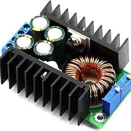 TECHTONICS DC-DC 10A 300W CC CV Buck Converter Step-Down Module Input 7-40v to 1.2-35v Output Power Module 12A Buck Option=With constant current-32