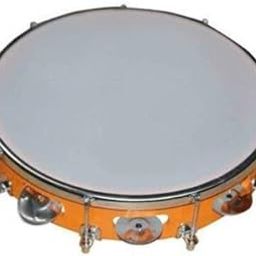 Music Gallery head Tambourine - Yellow, 18CM-image-31