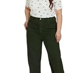 BLUEWAY | Women?s High-Rise Mom Fit Relaxed Fit Denim Jeans for Women | Ladies Jeans ? Classic Cotton Comfort - 4 Pocket-image-24