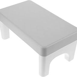 BCOATH Bathroom Squatting Stool Plastic Footstool for Toilet Ergonomic Design for Healthier Bowel Movements Compact and Lightweight for Easy Storage Legs-image-28