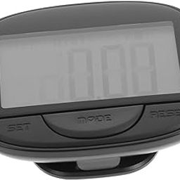 TOBBOMEY Pedometer Step Counter with Timer Step Counting Machine Full Screen Display for Easy Reading Random Color-image-68