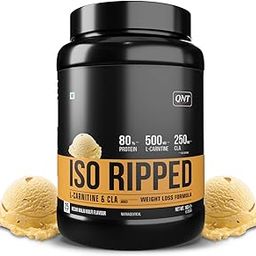 QNT ISO Ripped Whey Protein Isolate Powder | With L-Carnitine & CLA | 32g Pure Whey Isolate per Serving | Supports Lean Muscle Growth & Weight Loss | Kesar Malai Kulfi Flavor, 1 Kg-image-10