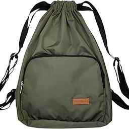 15L Drawstring Bag | Gym Backpack for Men & Women | Draw String Bag for Sports, Football, Cycling, Swimming & More | Lightweight Drawstring Backpack for Travel & Daily Use-5