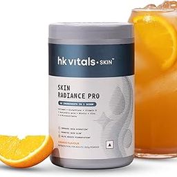 HealthKart hk vitals Skin Radiance Pro Marine Collagen Supplement Powder (Orange, 300g) | Collagen Peptides with Glutathione, Biotin, Vitamin C, E-10