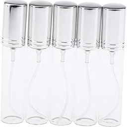 2x5 Pieces 10ml Empty Refillable Glass Perfume Spray Bottles Vial Silver|Health & Beauty | Makeup | Makeup Tools & Accessories | Other Makeup Tools & Accs-image-70