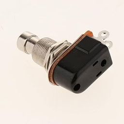 UJEAVETTE 1 Piece Metal Button Switch Feet Pedal Button Stomp Foot Switch-image-44