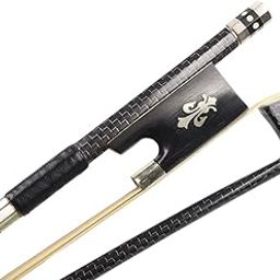 PERLMAN Textured Carbon Fiber Violin Bow Full Size 4/4 Hand Crafted Advanced Horse Hair Fiddle Bow-picture-25