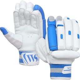 WHITEDOT SPORTS Spliit Cricket Batting Gloves|Suitable for Mens Right Hand|White||, Thermoplastic Polyurethane, Medium en size-image-41