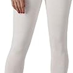 Women's Slim Fit Ankle Length Super Combed Bio Washed Cotton Lycra 4 Way Stretchable Tailared Cut Solid Colour Leggings-image-29