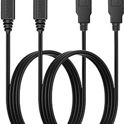 2 Pack USB Power Charging Cable Compatible with Bose QC35 QuietComfort 35 Series II Wireless, SoundSport Free Wireless in-Ear Headphones, SoundLink Around-Ear Wireless Headphones II.-16