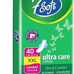 FASTMART Ultra Care 7 Soft Sanitary Pads for Women with Wings | Soft & Comfortable Sanitary Napkins for Day & Night Protection-image-10