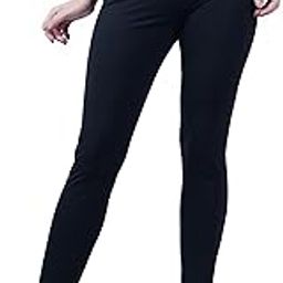 Stretchable Leggings Pants for Women for Casual Regular Fit Legging (Free Size) Black-image-51