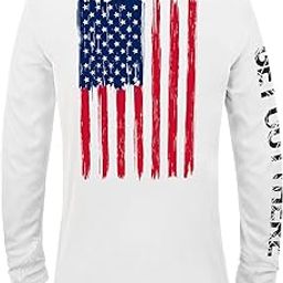 UPF 50+ UV Sun Protection Long Sleeve Performance T Shirt for Men and Women - Fishing, Hiking, Running-image-41