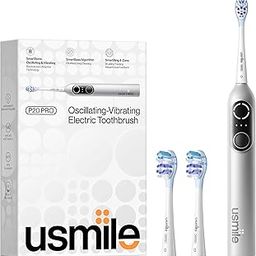 usmile P20 PRO Oscillating-Vibrating Electric Toothbrush, Electric Toothbrush for Adults, Rechargeable Travel Powered Toothbrush with Timer, 90-Day Battery Life-picture-13