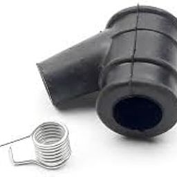 Brush Cutter Spare Parts Set Of (2PCS) SPARK PLUG RUBBER CAP WITH SPRING Suitable for All Type 2 Stroke Machine 43CC/52CC for Side Pack & Back Pack-5