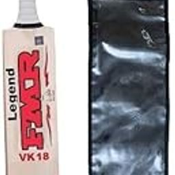 TT Kashmir Willow Cricket Bat, Exclusive Cricket Bat for Adult Full Size with Full Protection bat Cover 15+ Years Old Kids.-image-29
