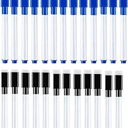 deziine� Set Of 25 Blue and Black Magnetic Whiteboard Pen Erasable Marker Office School Stationery Supplies(13 Blue and 12 Black)-28