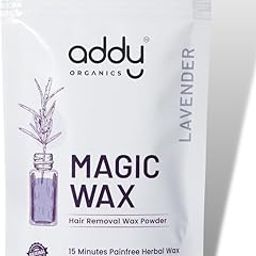 Addy Organics Herbal Magic Wax Powder painfree instant & easy to use Natural Hair Removal powder for All Types of Skin, Hands, Legs, Underarms, Bikini wax (Private Part) Area Unisex adult,100 g-9