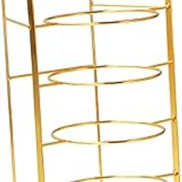SECRET DESIRE Expandable Countertop Shelves Room Decor 23x45cm Metal Kitchen Storage Shelf Gold-picture-17
