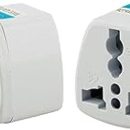 Nettcord Type-G Plug Adapter UK Converter - (1pc) India to UK Plug Adaptor for Hong Kong, UAE, Dubai, Singapore England Universal Travel Adapter Power Plug-50