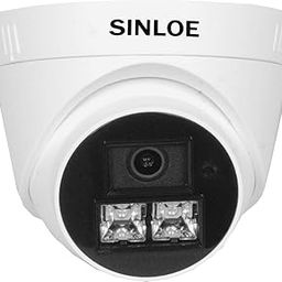 SINLOE 2 MP Color Night Vision Wired Day/Night 24 Hour Full Color Vision 1080p Full HD Indoor Dome CCTV Surveillance Camera Compatible with 2MP and Above DVR, White-13