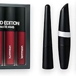 Gugly Makeup Combo Set for Women | Red 4-in-1 and 5-in-1 Lipstick 3-in-1 Mascara, 36HR Eyeliner, and Kajal | Multi-Product Eye & Lip Kit | Multicolor | 95 G | Pack of 7-image-20