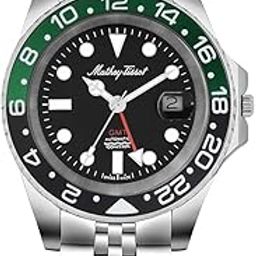 Stainless Steel Black Dial Analog Watches for Men-H903Atnv, Silver Band-33
