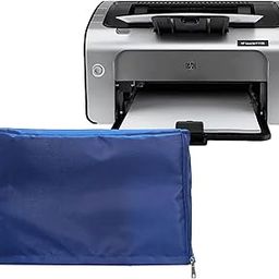 Protectio Chain Printer Cover HP Laserjet P1108 Single Function Monochrome Laser Printer - Blue colour/ Dustproof / Washable-27