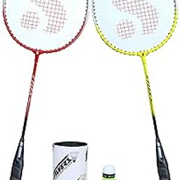 Silver's Flex Combo-5 (2 Badminton Rackets + 2 Pcs Plastic Shuttle) Multicolor-21