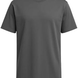 Oversized Drop Shoulder Cotton T-Shirt, 100% Cotton-image-72