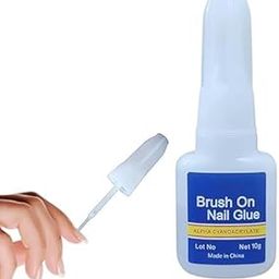 NEW Nirmal Brush On Nail Glue, Professional Adhesive with Applicator, 10g-image-20