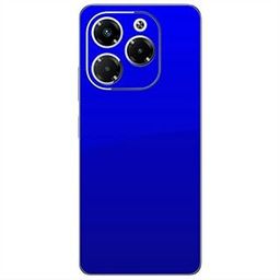 GADGETSWRAP Premium Material Skin Vinyl Decal Sticker Compatible with Infinix 40x 5G - Blue Glossy-image-7