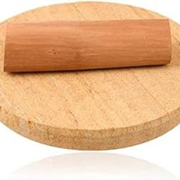 Orignal Natural Sandalwood Chandan Rubbing Stone chakla Pata with White Chandan Stick for Pooja patha, Tilak Havan face (1 White Board with White Stick)-image-78
